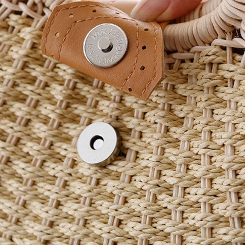 Sac à Main Osier Rond Exclusif & Tendance