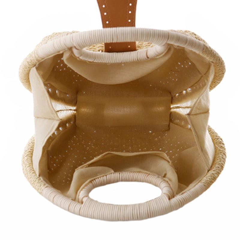 Sac à Main Osier Rond Exclusif & Tendance