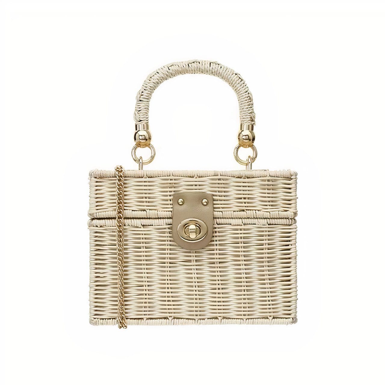 Sac à Main Osier Vintage Collection Élégance