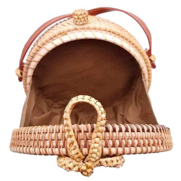 Sac Bali en Osier Rond