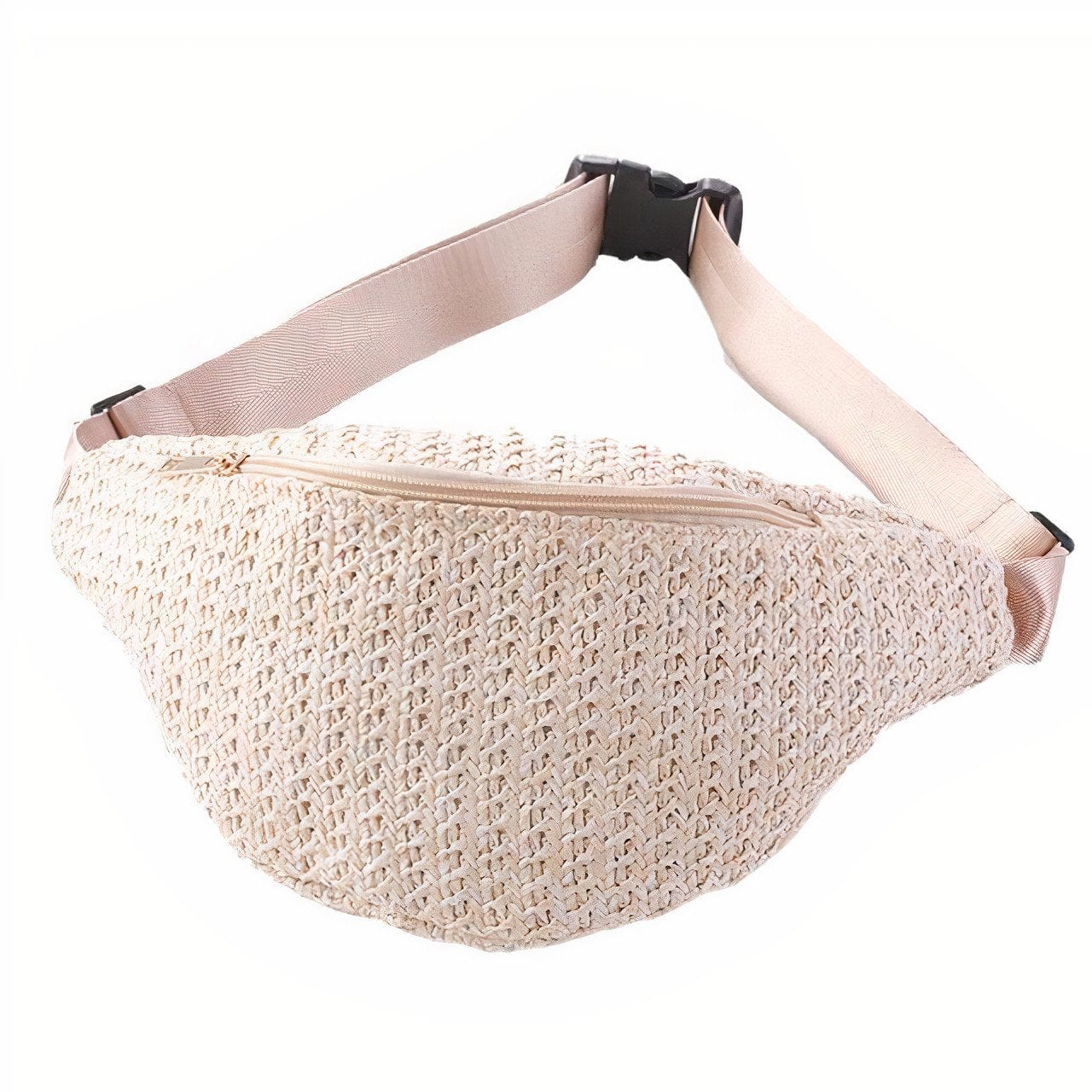 Sac Banane Paille Élégance Naturelle