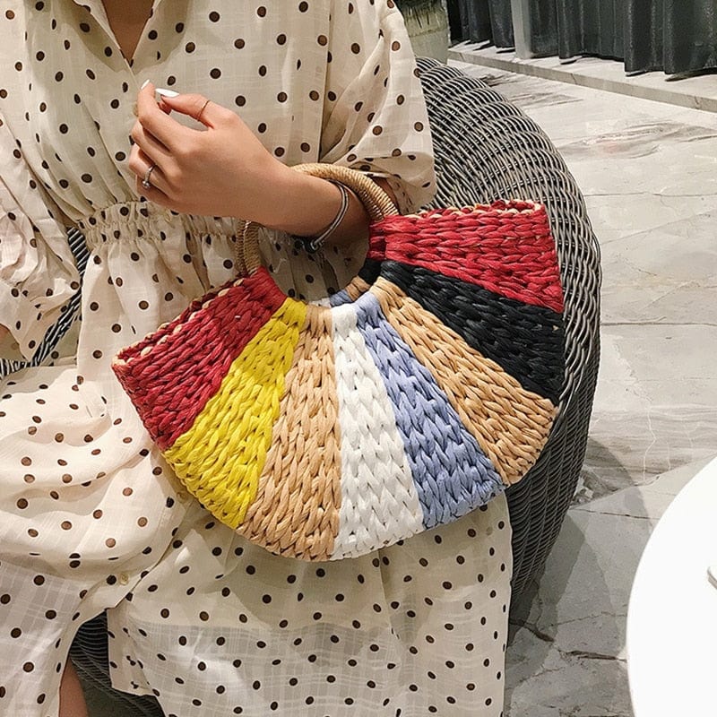 Sac Cabas en Paille pour l'Été