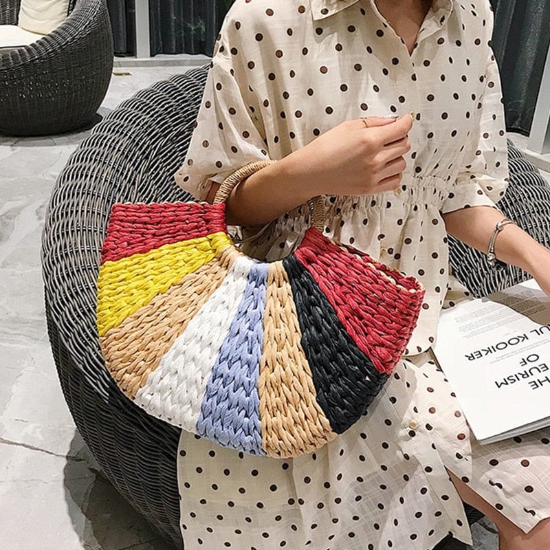 Sac Cabas en Paille pour l'Été