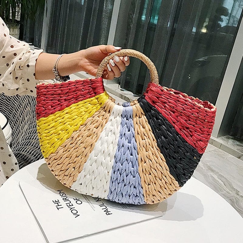 Sac Cabas en Paille pour l'Été