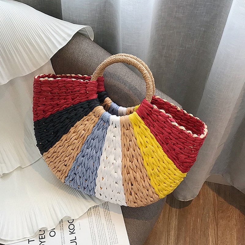 Sac Cabas en Paille pour l'Été