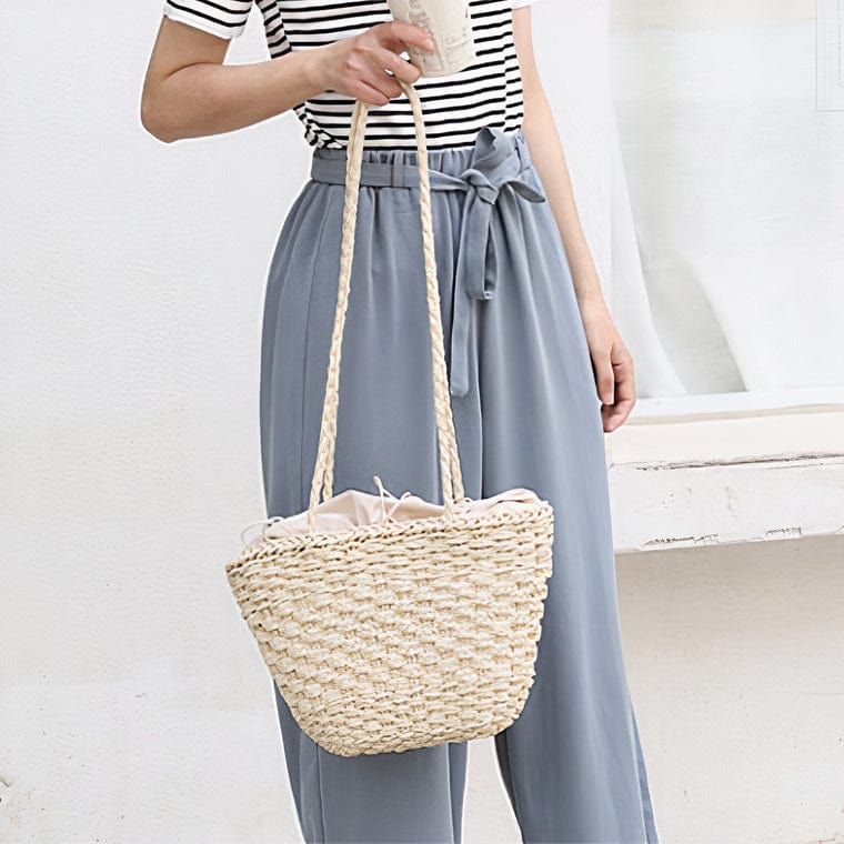 Sac Cabas en Paille Style Bohème