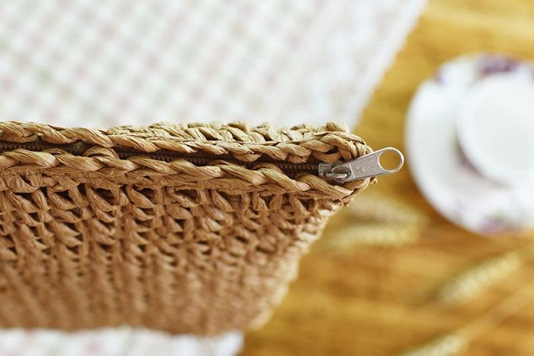 Sac Cabas Paille à Bandoulière