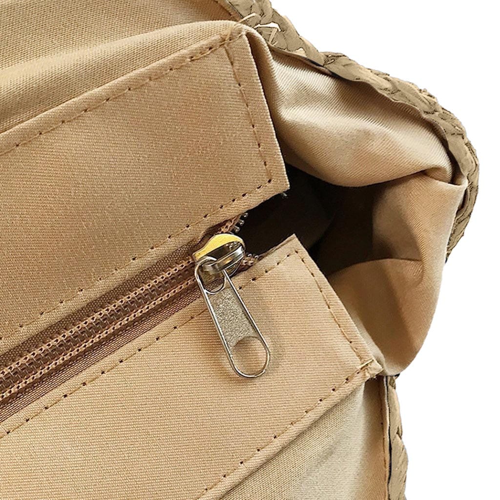 Sac Rond de Plage en Paille