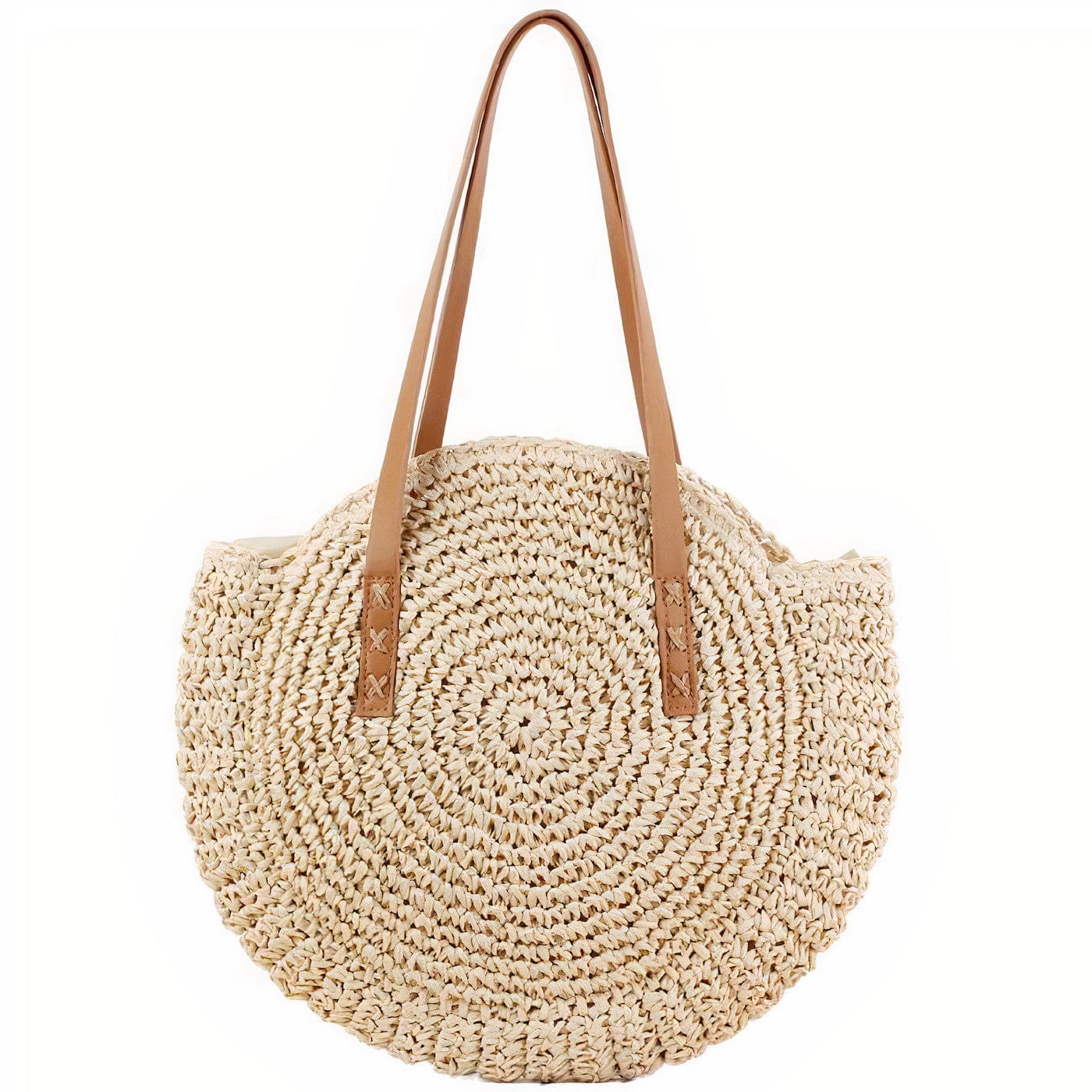 Sac Rond Pailleté de Luxe avec Fermeture Élégante