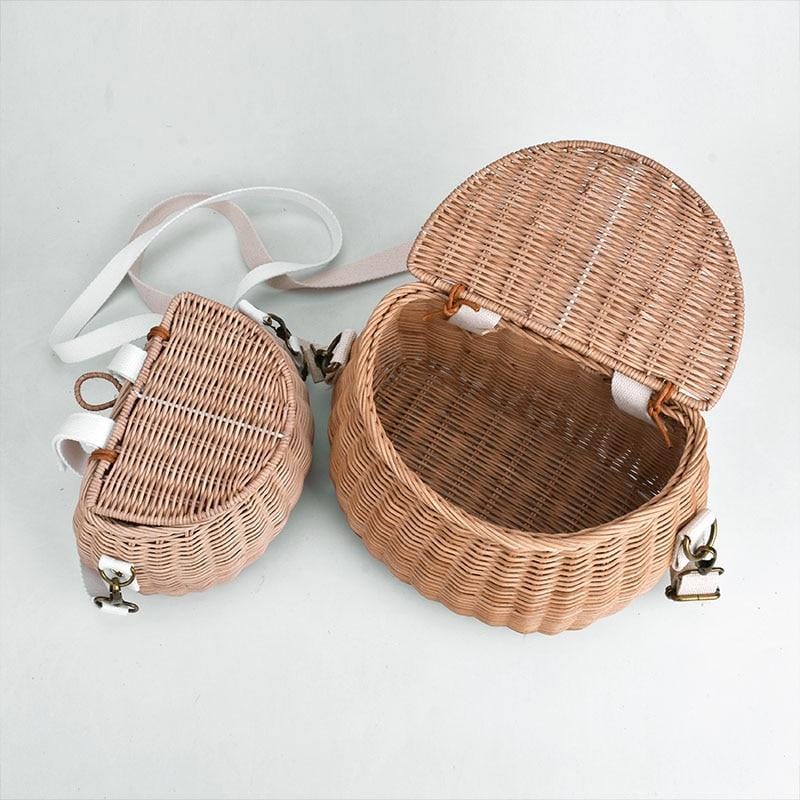 Besace en Osier Le Chic