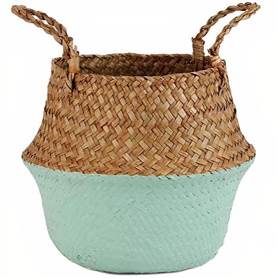 Cache Pot en Osier pour Plante d'Intérieur Petit format (22 cm x 20 cm)