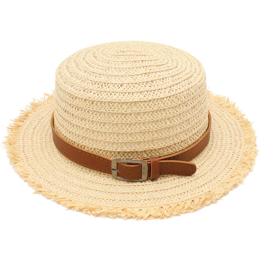 Canotier Femme en Paille Chic