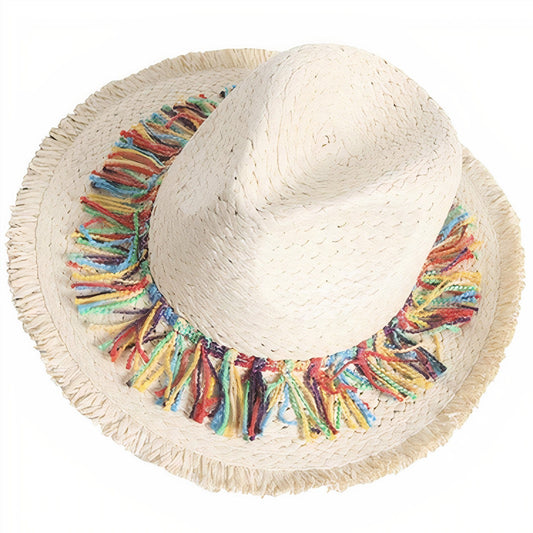 Chapeau de Paille Arc-en-Ciel