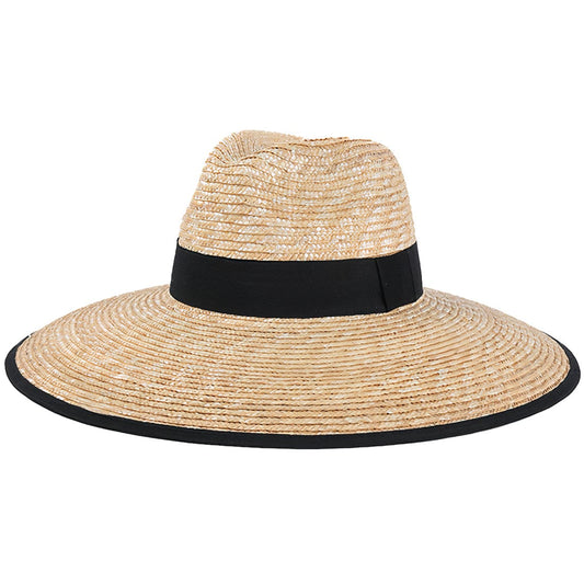 Chapeau de Paille Bandeau Noir - Edition Limitée