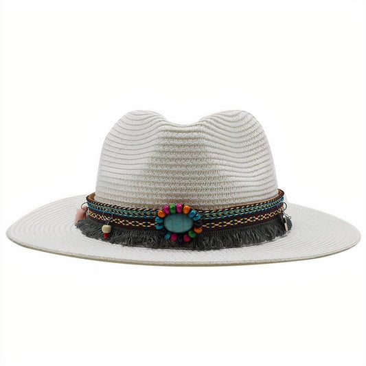 Chapeau de Paille Bohème Femme