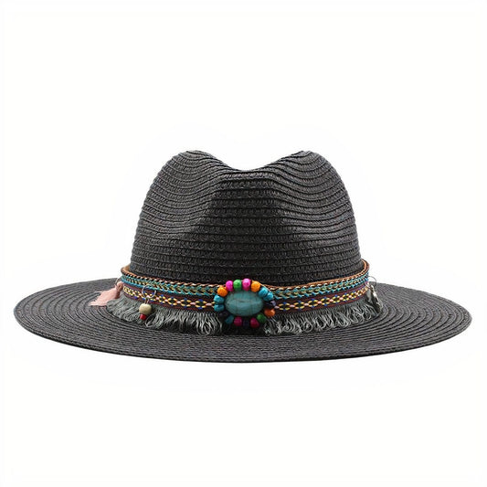 Chapeau de Paille Chic pour Femme