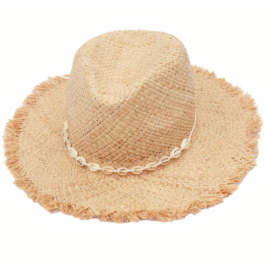 Chapeau de Paille Collection Coquillage