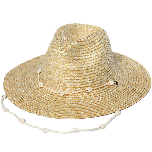 Chapeau de Paille Coquillages - Collection Été 2025