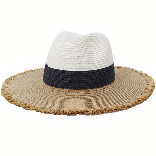 Chapeau de Paille Élégant Estival