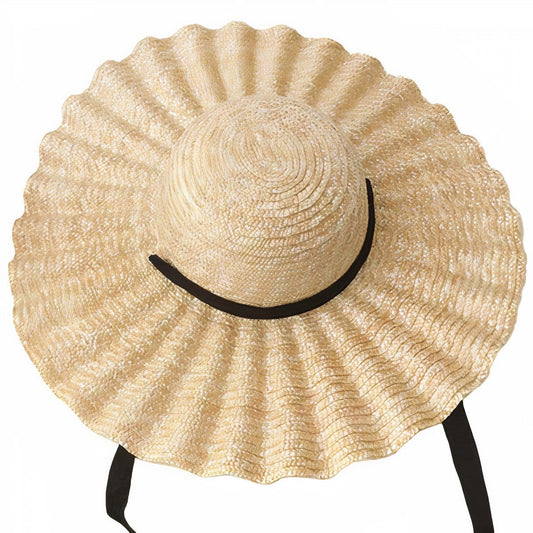 Chapeau de Paille "Féminité Élégante"