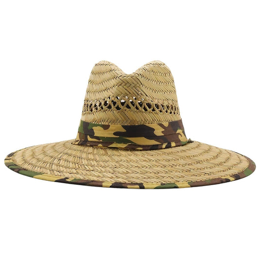 Chapeau de Paille Militaire Trendy