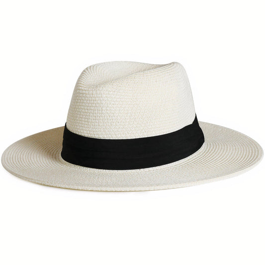 Chapeau de Paille Panama - Style et Qualité M (56-58 cm) *Taille internationale