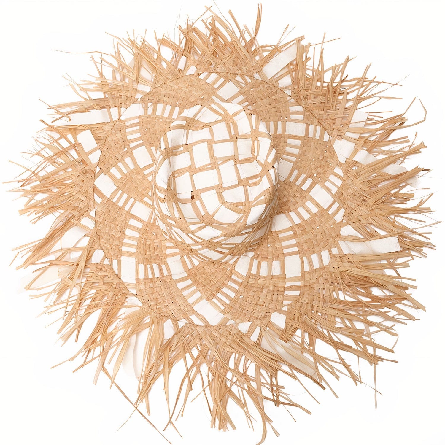 Chapeau de Paille Patchwork Deluxe