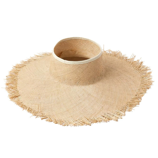 Chapeau de Paille pour Cheveux Longs - Collection Exclusive