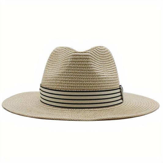 Chapeau de Paille Tressé - Style Élégant & Tendance