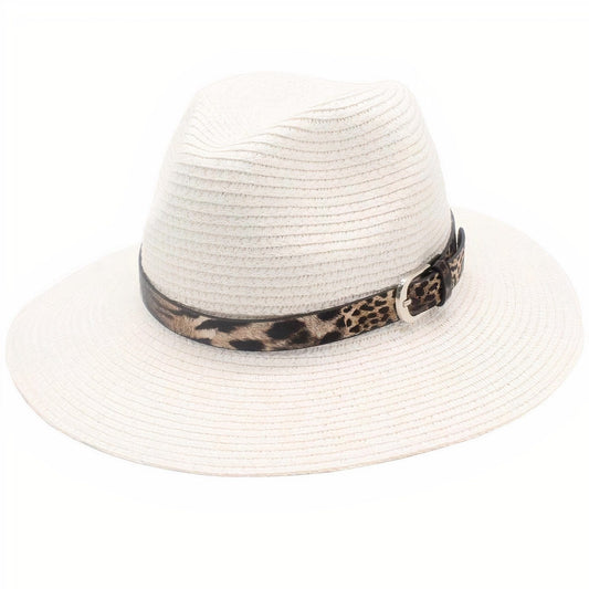 Chapeau Femme Leopard Print