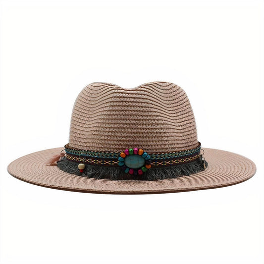 Joli Chapeau de Paille Magnifique