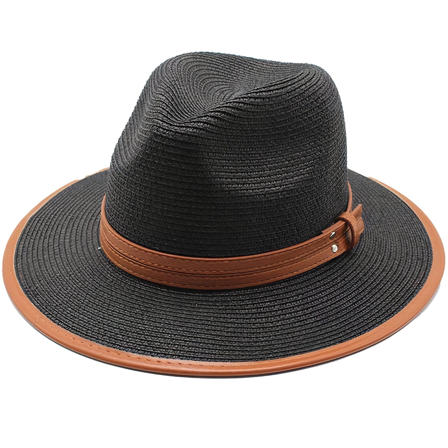 Panama Noir - Chapeau de Paille tendance