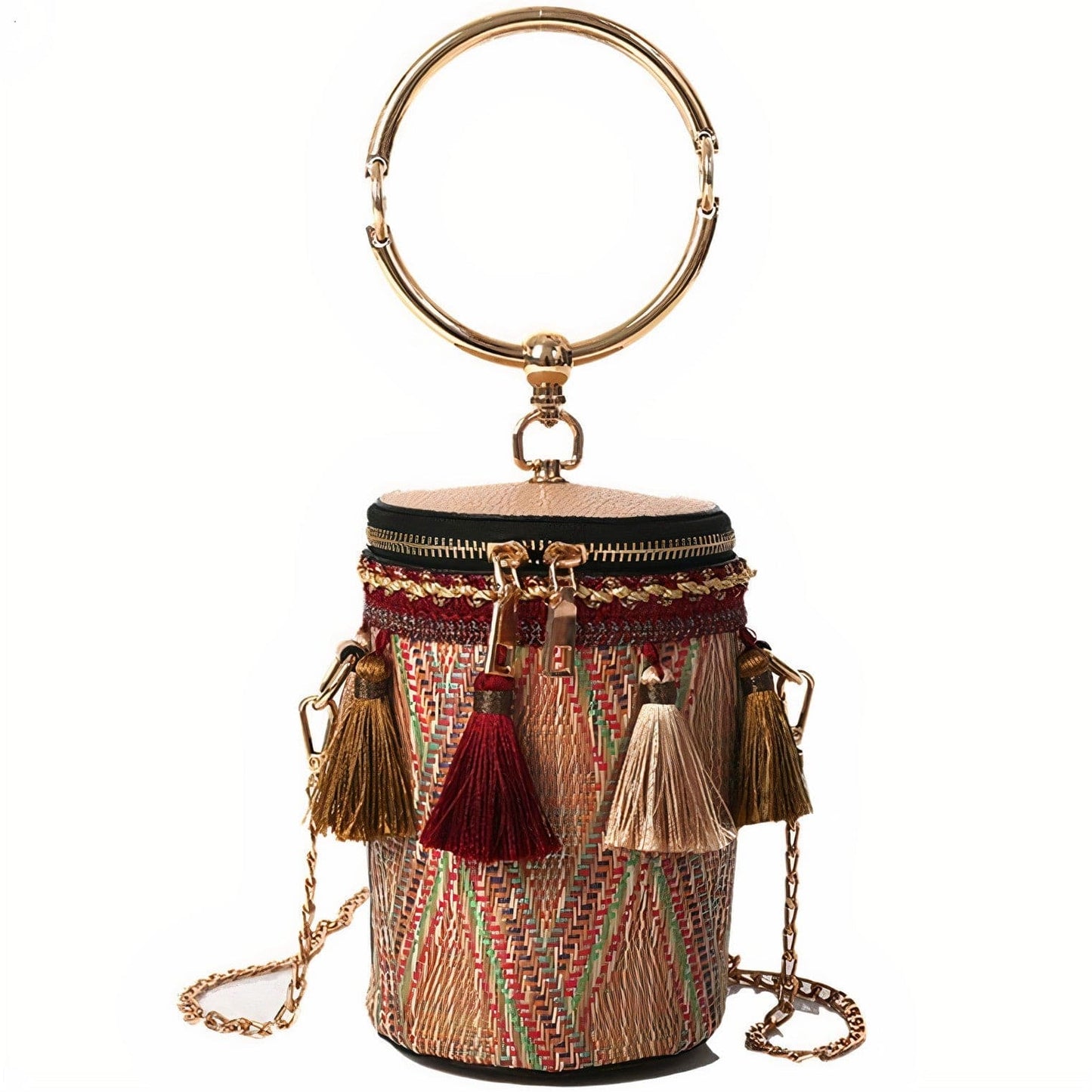 Sac à Main Bohème en Paille