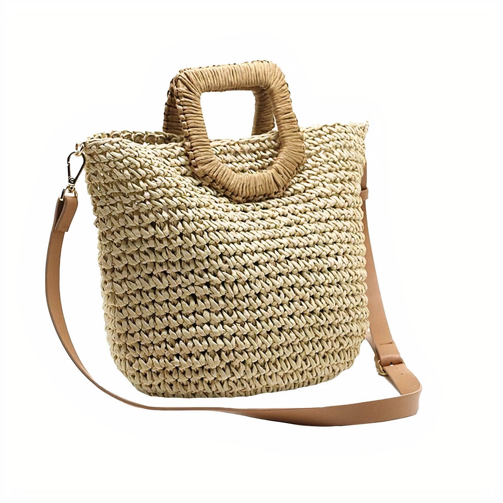 Sac à Main en Paille Artisanal - Collection Élégance Naturelle