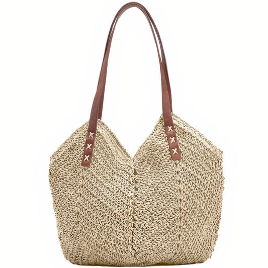 Sac à Main en Paille Chic
