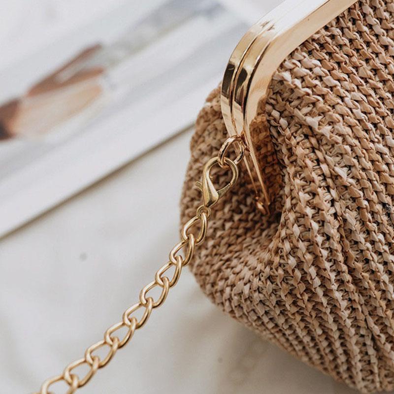 Sac à Main en Paille Élégance Estivale
