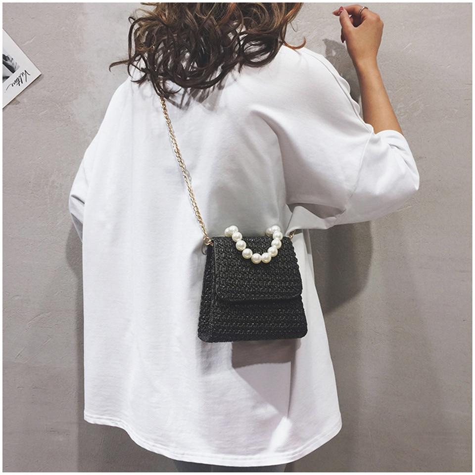 Sac à Main en Paille Fashion