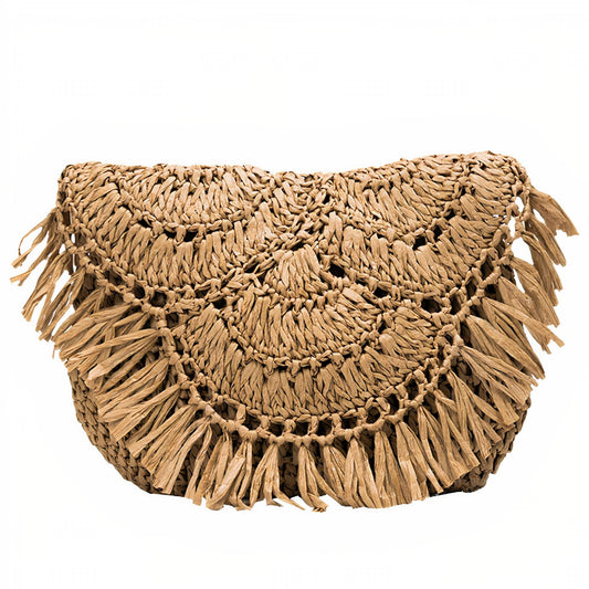 Sac à Main en Paille Souple