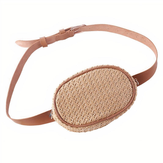 Sac Banane en Paille Mini Taille