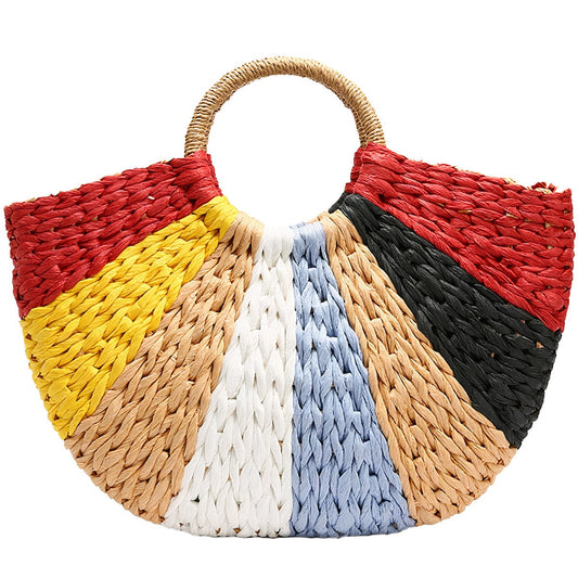 Sac Cabas en Paille pour l'Été